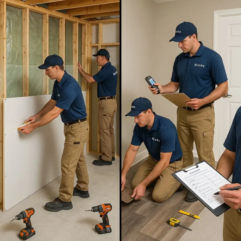 Repairs and Reconstruction process in Ross, OH